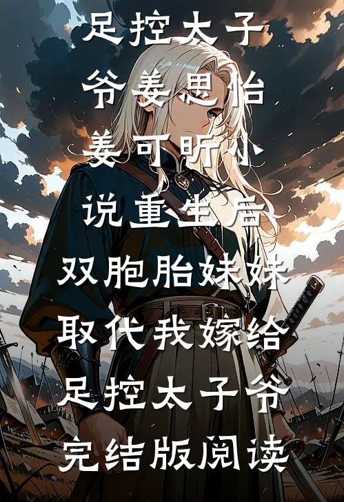 重生后，双胞胎妹妹取代我嫁给足控太子爷姜思怡姜可昕小说_重生后，双胞胎妹妹取代我嫁给足控太子爷完结版阅读