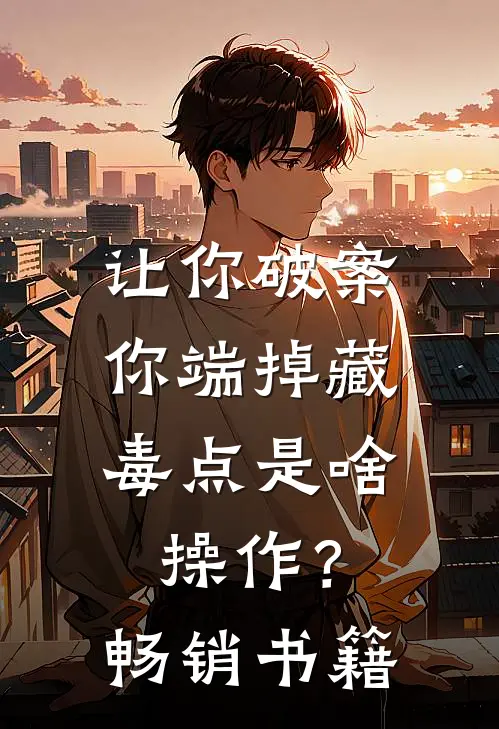 让你破案，你端掉藏毒点是啥操作？畅销书籍