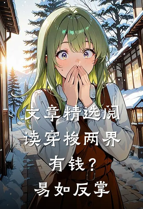 文章精选阅读穿梭两界：有钱？易如反掌