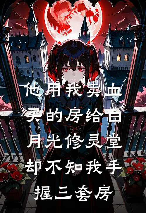 他用我卖血买的房给白月光修灵堂，却不知我手握三套房