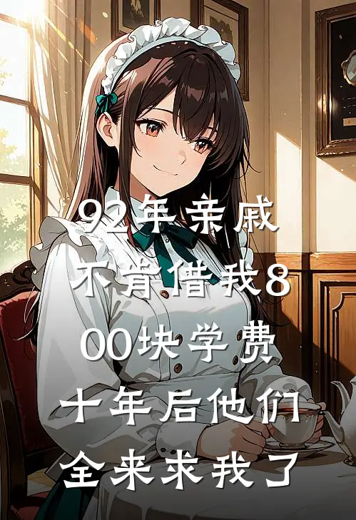 92年亲戚不肯借我800块学费，十年后他们全来求我了