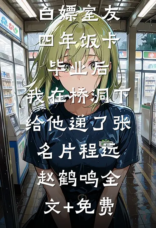 白嫖室友四年饭卡，毕业后，我在桥洞下给他递了张名片程远赵鹤鸣全文+免费