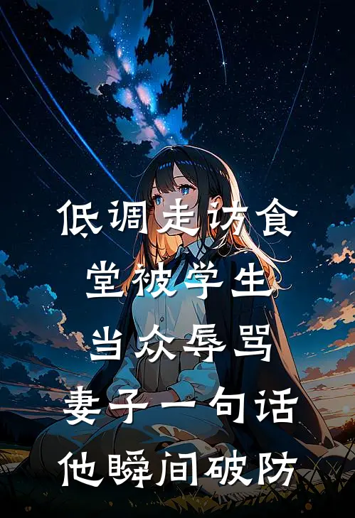 低调走访食堂被学生当众辱骂，妻子一句话他瞬间破防