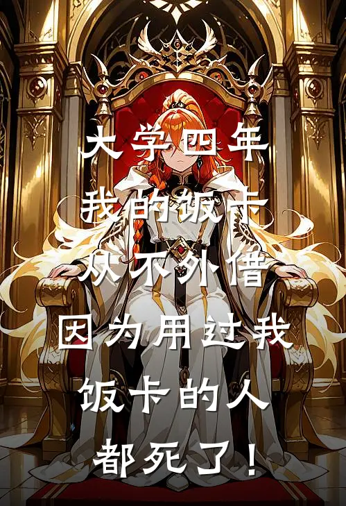 大学四年我的饭卡从不外借，因为用过我饭卡的人都死了！