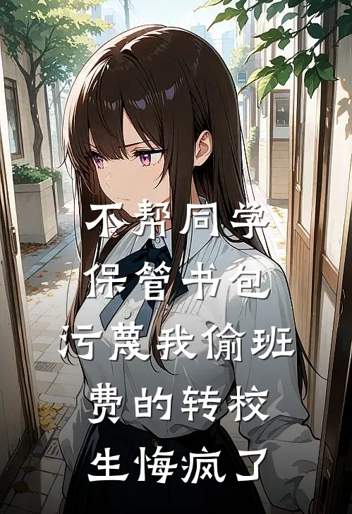 不帮同学保管书包，污蔑我偷班费的转校生悔疯了