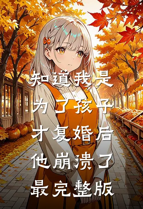 知道我是为了孩子才复婚后，他崩溃了最完整版