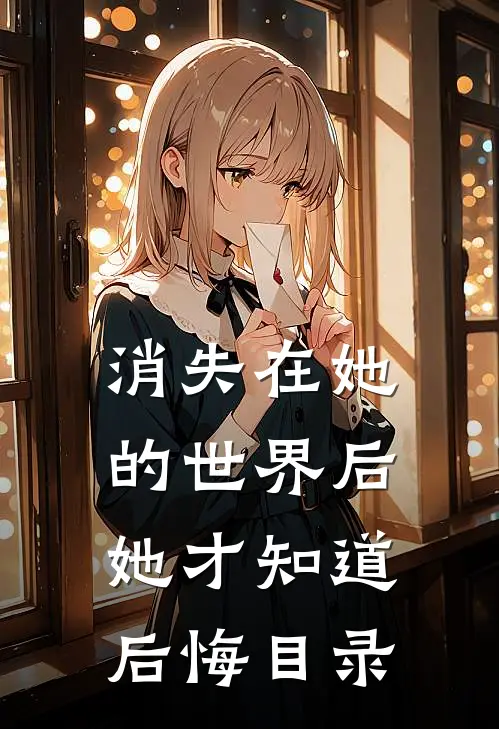 消失在她的世界后她才知道后悔目录