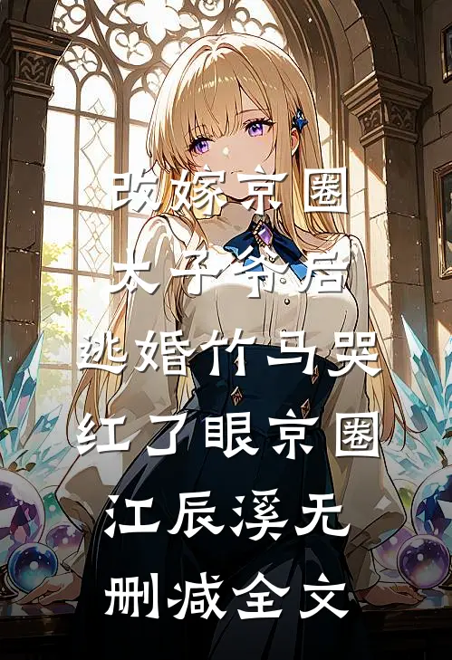 改嫁京圈太子爷后，逃婚竹马哭红了眼京圈江辰溪无删减全文