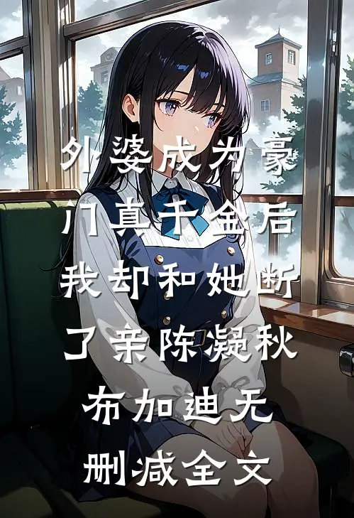 外婆成为豪门真千金后，我却和她断了亲陈凝秋布加迪无删减全文