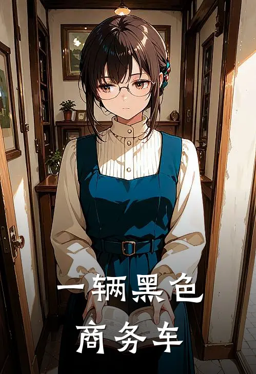 一辆黑色商务车英语