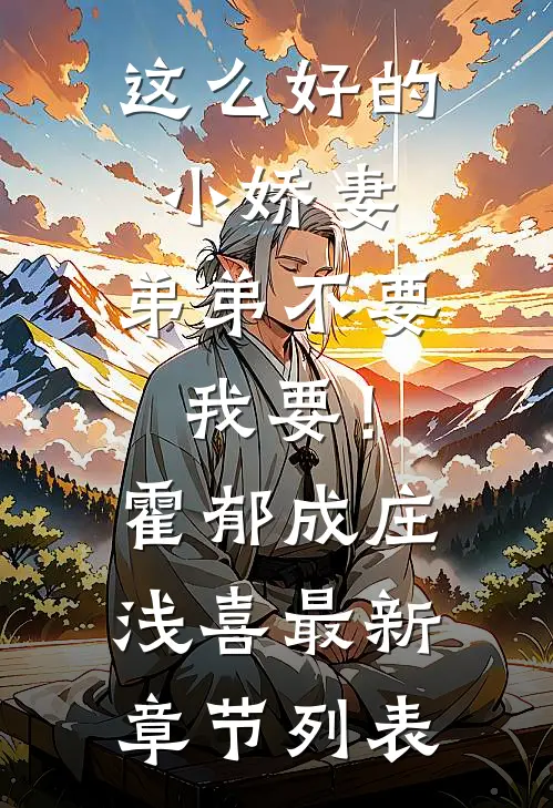 这么好的小娇妻，弟弟不要我要！霍郁成庄浅喜最新章节列表