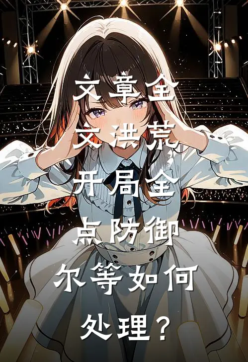 文章全文洪荒：开局全点防御，尔等如何处理？