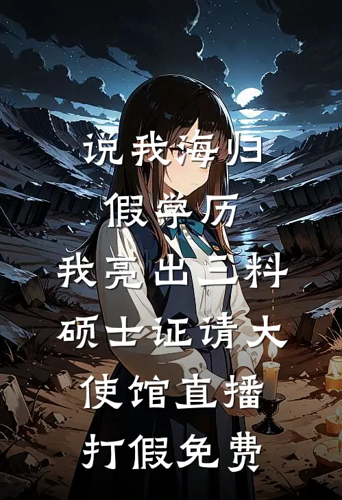 说我海归假学历，我亮出三料硕士证请大使馆直播打假免费