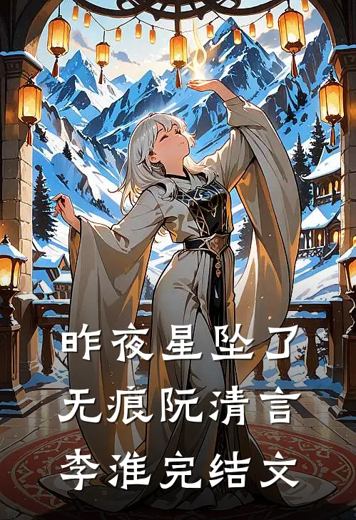 昨夜星坠了无痕阮清言李淮完结文