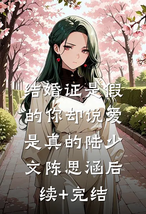 结婚证是假的你却说爱是真的陆少文陈思涵后续+完结